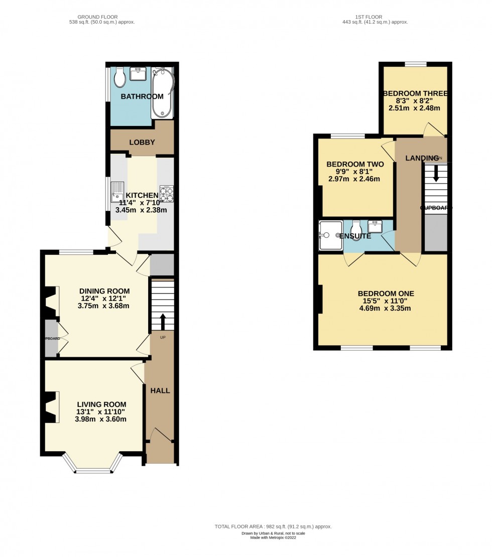 Floorplan for Kings Road, Flitwick, Bedford, Bedfordshire, MK45