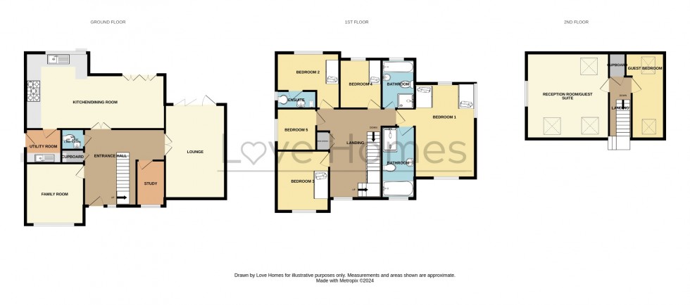 Floorplan for Darwin Croft, Flitwick, Bedford, Bedfordshire, MK45