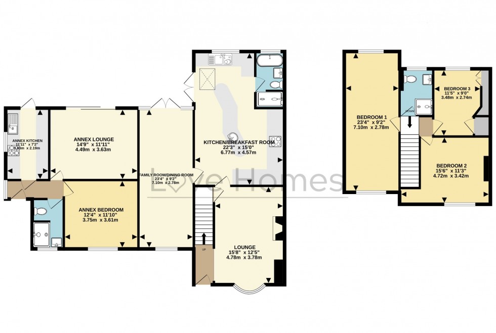 Floorplan for Flitwick Road, Maulden