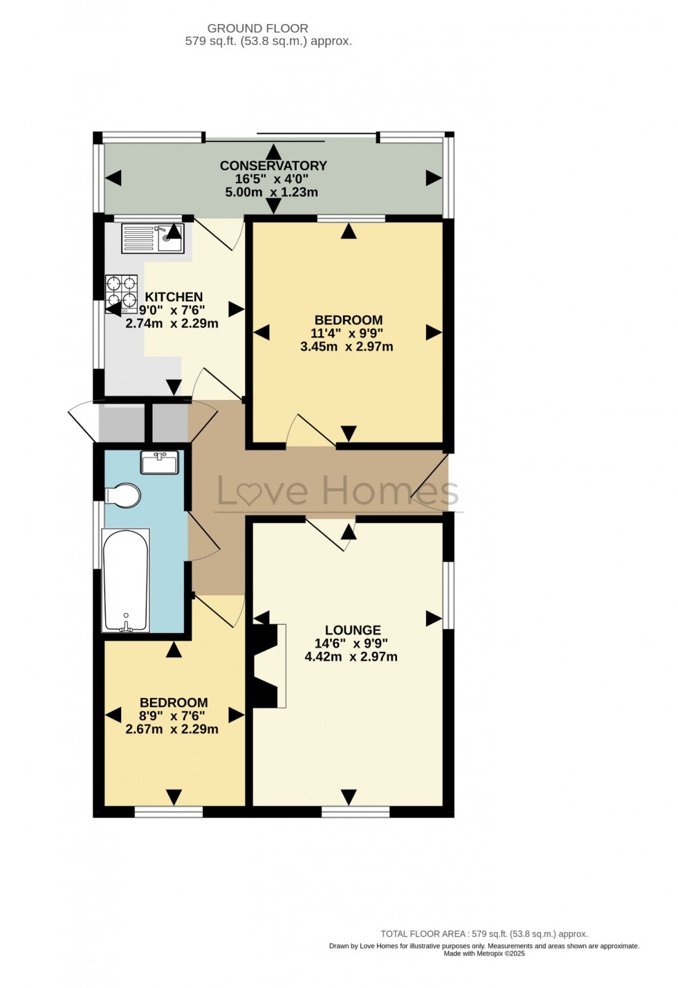 Floorplan for Flitwick Road, Maulden