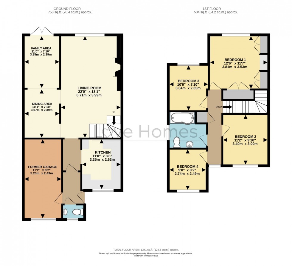 Floorplan for High Street, Flitwick